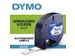Labeltape Dymo Letratag 91201 plastic 12mm zwart op wit S0721660