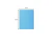 Dossiermap SUPER 250 24x32cm Fel blauw 100 Stuks