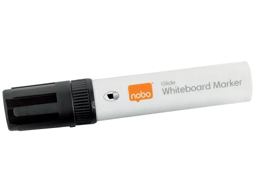 Viltstift Nobo whiteboard Glide schuin assorti 10mm 4st