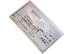 Enveloptas Velcro DIN 225x125mm Transparant Pak 10 stuks