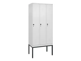 locker voor scheiding van kleding,HxBxD 2120x900x500mm,3vak - 1
