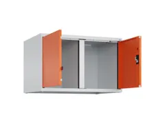 opzetkast,v. locker voor scheiding van kleding,2vak.,vak B 400mm