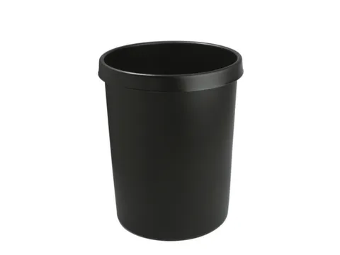Kunststof Prullenmand 45 Liter H X Ø 480X 390Mm Pp Zwart