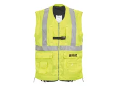 Honeywell H500 1036124 harnas met snelsluiting, maat 02, hi-viz geel,