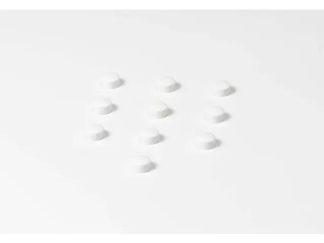 Smit Visual memomagneten ø 10mm wit 10 stuks