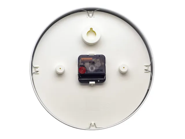 Wandklok NeXtime Retro II 25cm wit/goud metaal