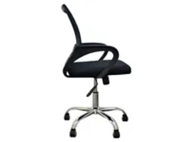 OUTLET Bureaustoel Basic Net Zwart Stof