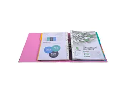 Ordner PP Prem'Touch A4maxi 50mm roze