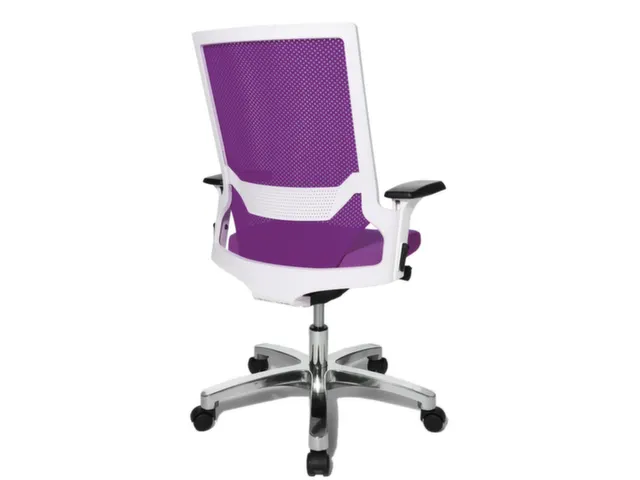Siège De Bureau Pivotant Violâtre Assise Hxlxp 420-550X480X460Mm