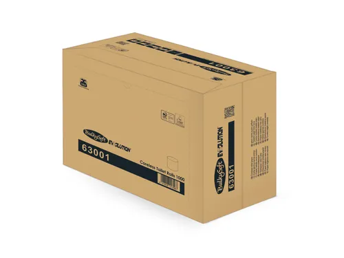 BulkySoft Toiletpapier cellulose coreless 2-laags 1000 vel