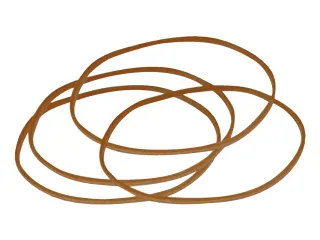 Elastiek Standard Rubber Bands 16 60x1.5mm 500gr 2220 stuks bruin - 2