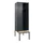 locker met bank,HxBxD 2120x600x815mm,2vak,vak B 300mm,cilinderslot