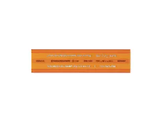 Lettersjabloon Standardgraph H-profiel vetgedrukt, recht 2,5mm - 1