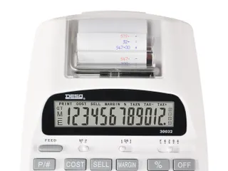 Desq Rekenmachine met telrol 2-kleuren afdruk - 4