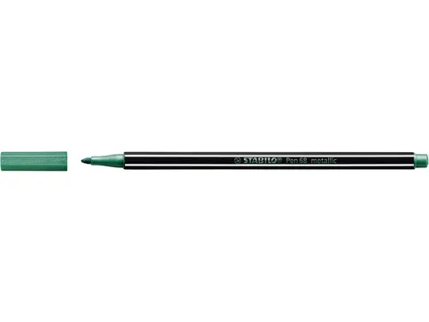 Viltstift STABILO Pen 68/836 medium metallic groen