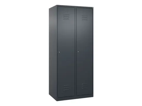 locker voor scheiding van kleding,HxBxD 1850x800x500mm,2vak