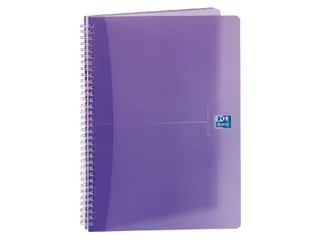 Spiraalblok Oxford MyColours A4 90vel lijn assorti - 3