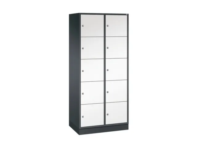 armoire multicases grand volume,HxlxP 1950x820x500mm,2x5compartiments