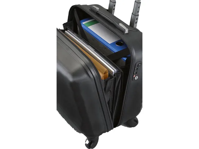 Trolley JSA mat zwart ABS 17 inch laptop