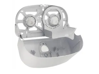 Toiletpapier Dispenser Wit Voor Doprol toiletpapier Plastic - 3