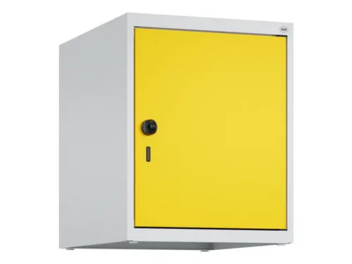 opzetkast,v. locker,1vak.,vak B 400mm,HxBxD 500x400x500mm,draaigrendel