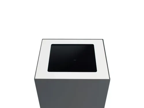 V-Part Top voor Modulaire Afvalbak 85 en 90 L Wit
