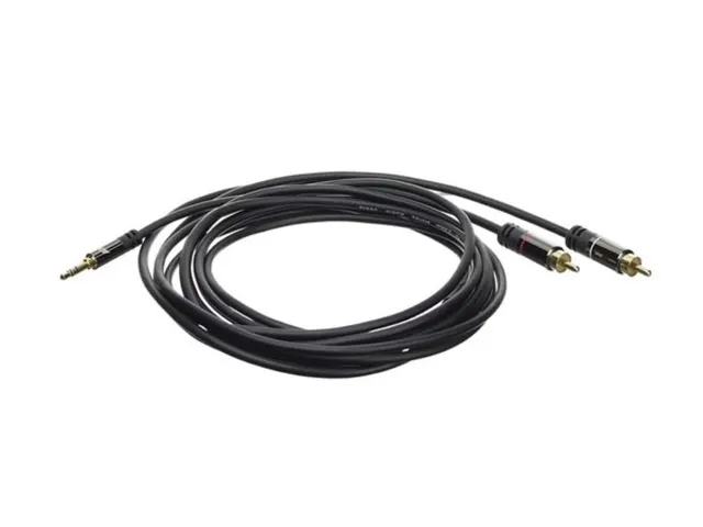 Audio Aansluitkabel 3.5mm Naar 2 x RCA - 1.5m