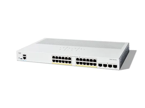 Switch PoE+ Cisco Catalyst 1300 C1300-24P-4G 24 ports Gigabit 4 ports