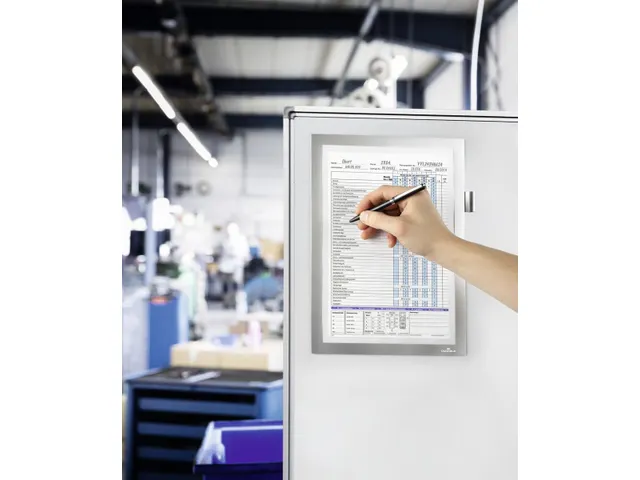 Duraframe Magnetisch A4 Note Zilver