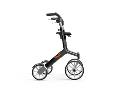 TrustCare Lichtgewicht rollator Let's Go Out Zwart/Zwart