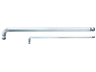 42 DKEL 10 Inbussleutels XL dubbele kogelkop binnenzeskant 10mm - 1