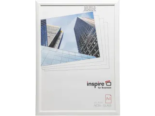 Hampton fotokader, 1.4 cm PVC profiel, wit, A4 - 1