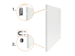 Magnetisch Whiteboard Nobo Infinity randloos 60x90cm - 5