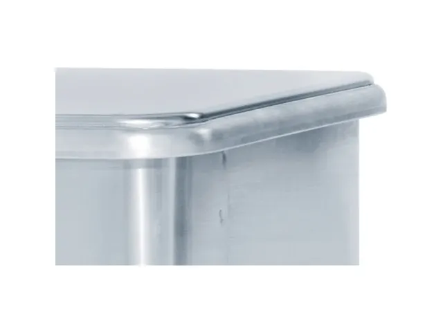 Aluminium Transportkist 330x800x400mm 81l Met Cilinderslot