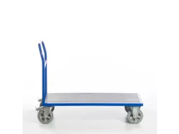 Platformwagen 1000kg Laadvlak Lxb 1200x800mm 1 Duwbeugel Ral 5010
