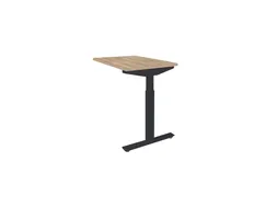 Linesto Plus Aanbouw hoogte instelbaar 120x60cm honey castello zwart