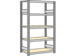 magazijnstelling,grondveld,HxBxD 2000x1341x426mm,vakl. 250kg