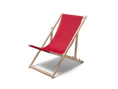 Strandstoel Relax Classic Rood