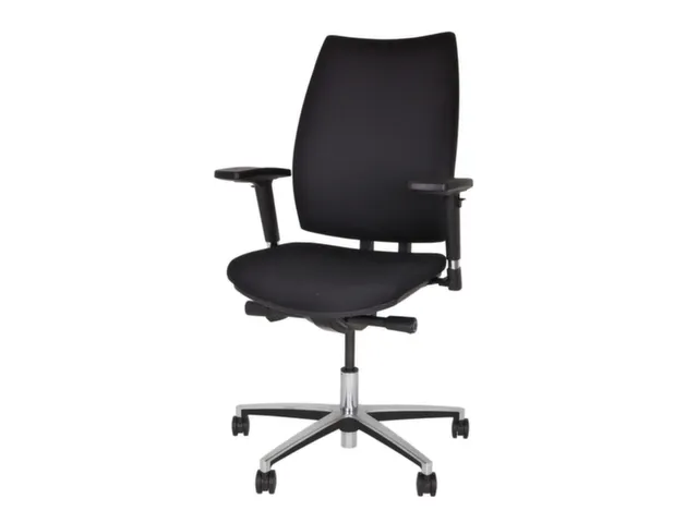chaise de bureau pivotante,Mécan. synchrone,a. accoudoirs 4D