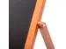 Krijtstoepbord Houten A-Bord Flip 55x105cm Lichtbruin