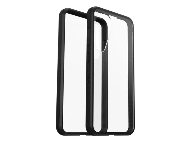 OtterBox React Series Hoes voor Galaxy S24 Zwart Transparant