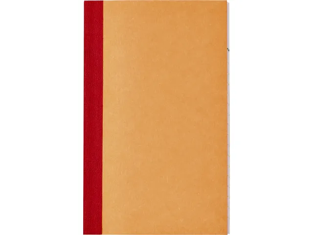 Kasboek 135X85Mm 3 Kolommen 72Blz Oranje