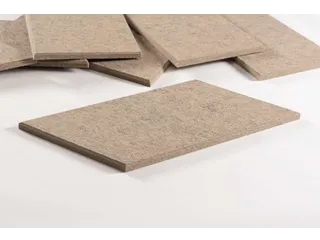 Akoestische PET-vilt Parallellogram tegels beige 30x25cm 22 stuks - 3