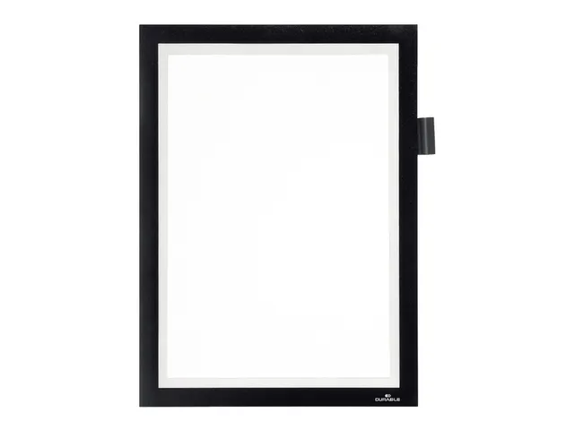 Duraframe Durable 499301 Note A4 Zelfklevend Zwart