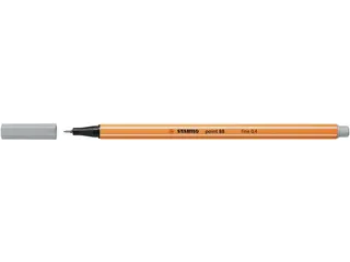 Fineliner STABILO point 88/94 licht grijs 0.4mm - 3