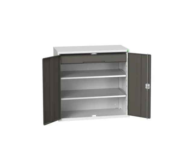 universele kast,HxBxD 1000x1050x550mm,2xStalen bodem,1lade(n)