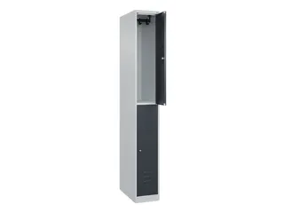 dubbeldekse locker,HxBxD 1850x250x500mm,1x2vak.,vak B 250mm - 2