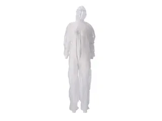 Overall CMT L non-woven ritssluiting PP wit 50 stuks - 2