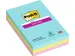 Memoblok 3M Post-it 4690 Super Sticky 101x152mm Miami Assorti