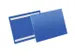 Documenthoes Durable zelfklevend A4 liggend blauw 50 stuks